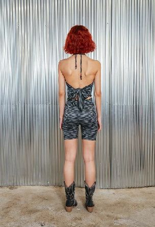 biker pants & wrap skirt _ navy