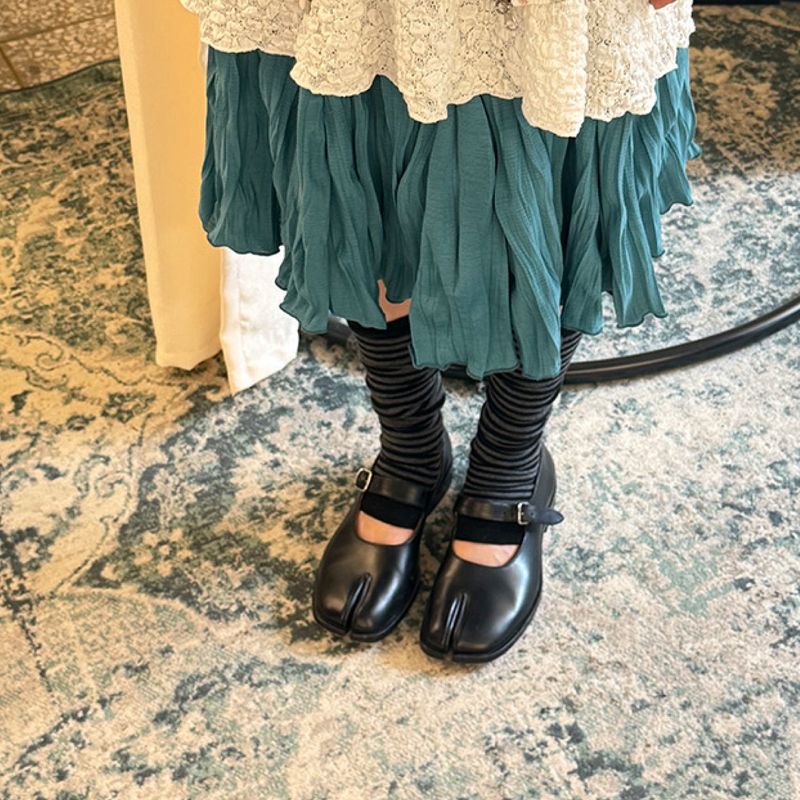 KOOKEESEE（クキシ）の「Wave Crinkled Gored Skirt (blue green)（Skirts）」