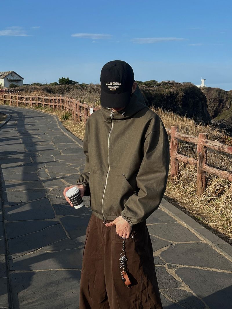 Overcast Hood Cropped Jumper (3 Colors)