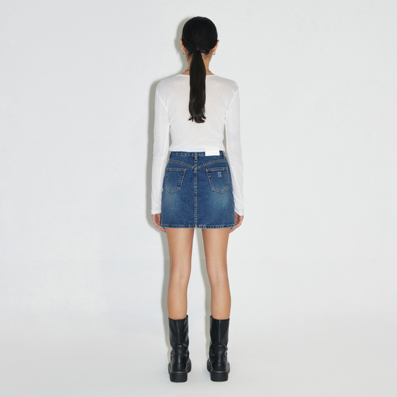 Middle blue skirt - SK001