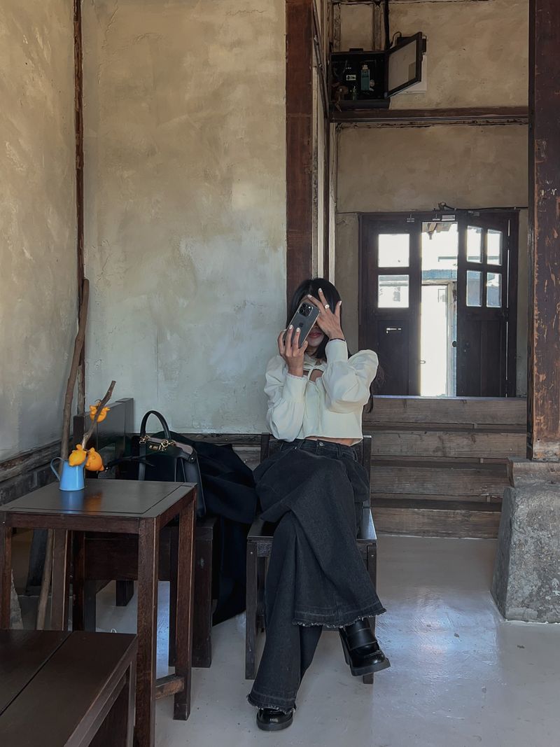 Stone Pintuck Wide Pants
