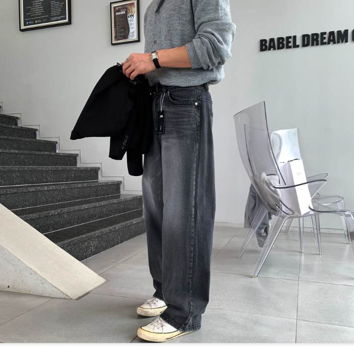  Eden 507 Brushed Wide Denim