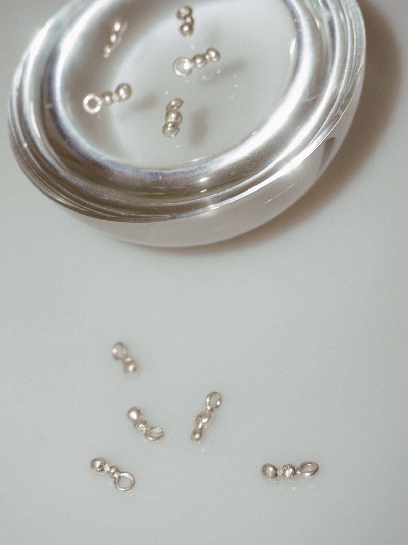 Drop necklace [black]
