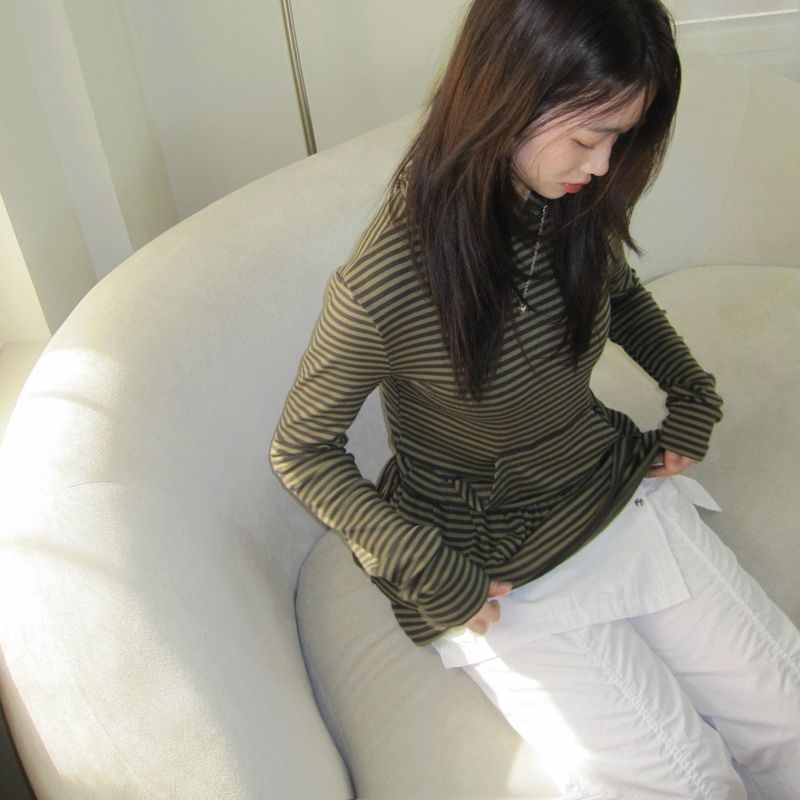 Shirred Skirt Pants