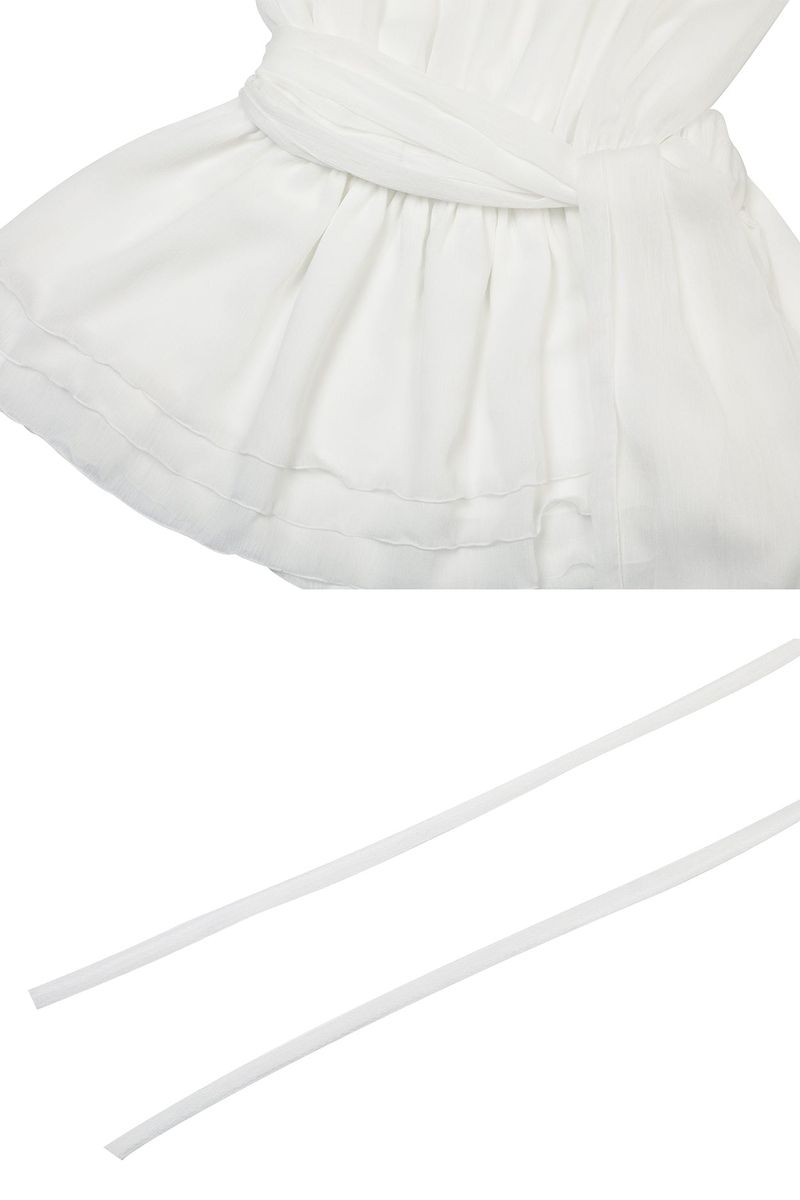 ANGEL HOOK DRESS white