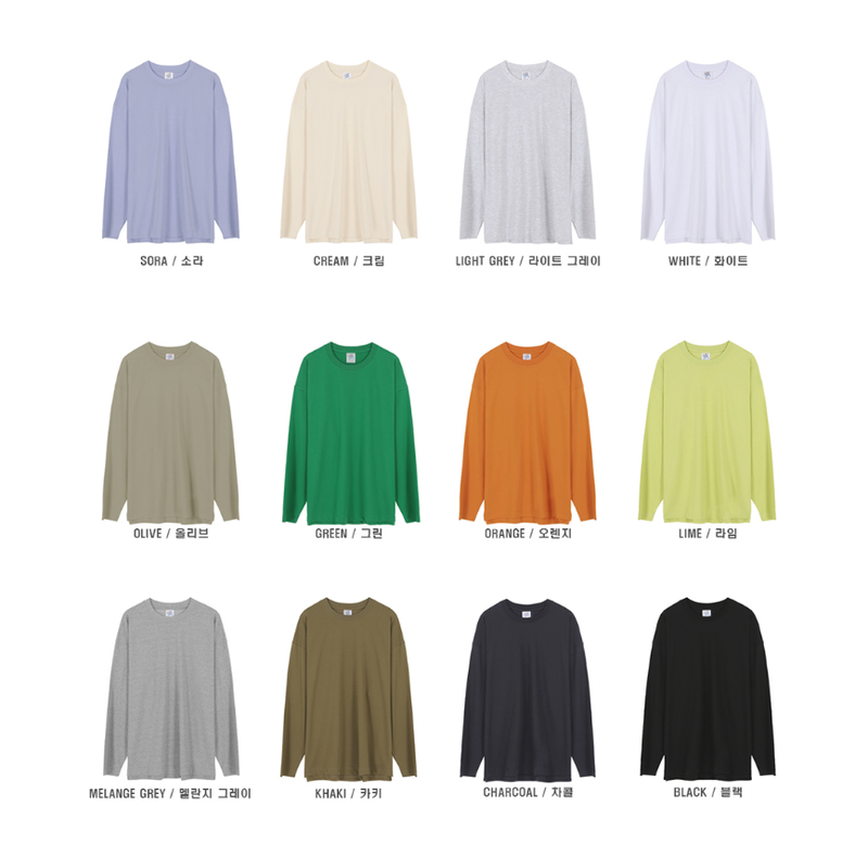 Look Nade USA Cotton Team Overfit Long Sleeve T-Shirt
