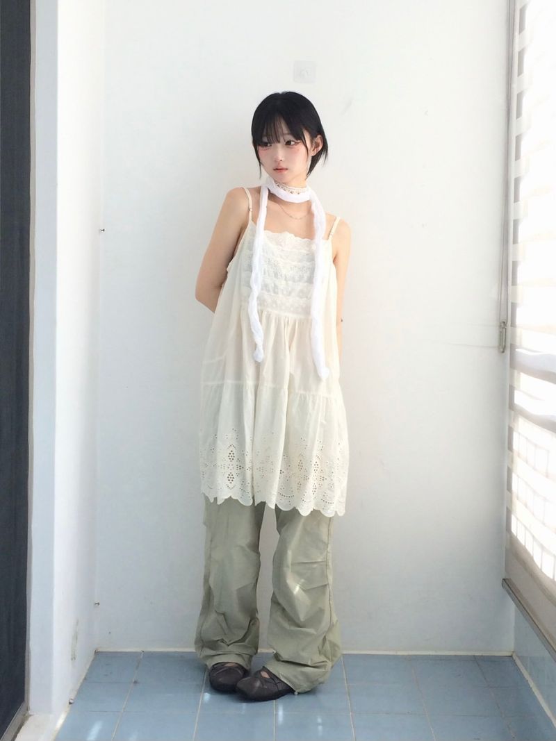 ner.ui.bin（ノエビン）の「Natural Nylon Volume Pants（Pants）」