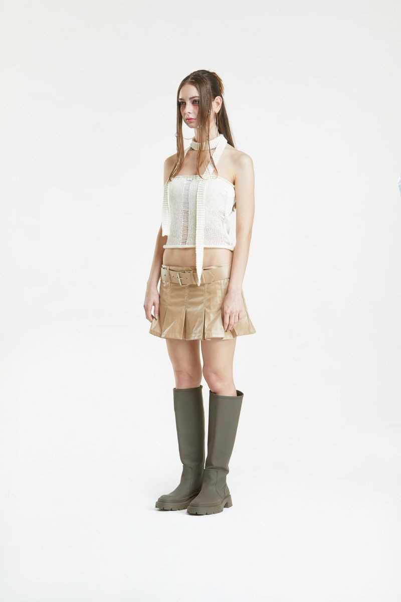 COATING MINI SKIRT