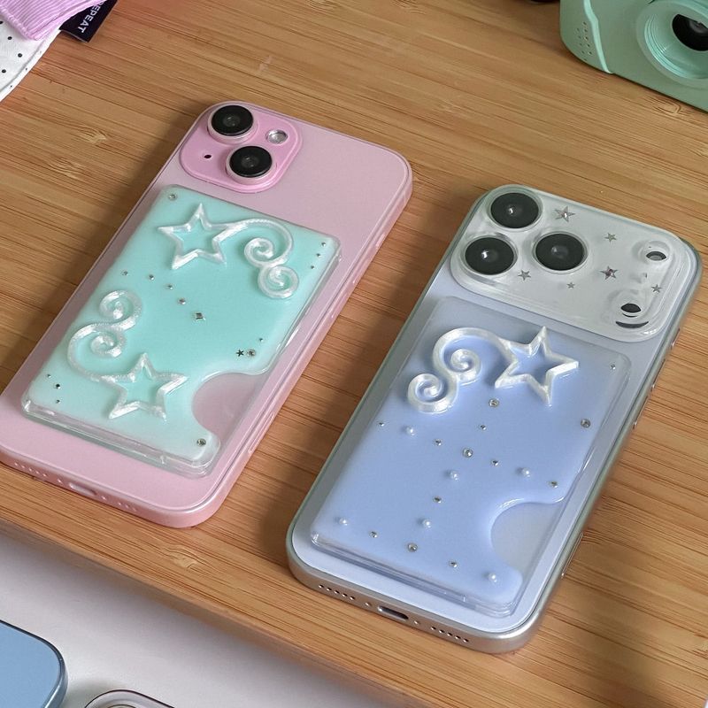 Ellebelle market（エルベルマーケット）の「[made]シルバーウィッシュver. マグセーフカードウォレット（スマホグッズ/小物）」