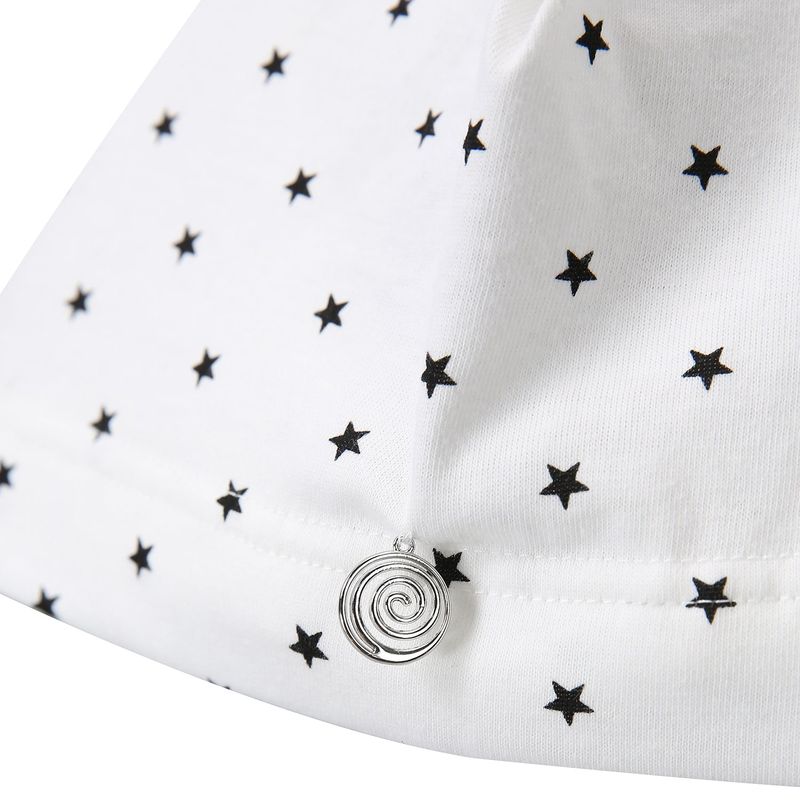 Cat Ear Star Beanie - WHITE