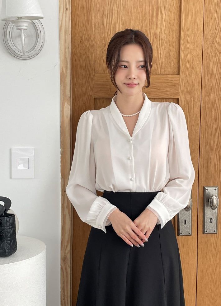 Elina Span Flare Long Skirt