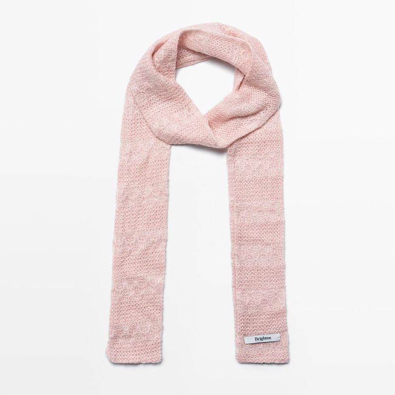 Brighten(ブライトン)の「Mini Lace Pink Scarf(Fashion Accessories)」