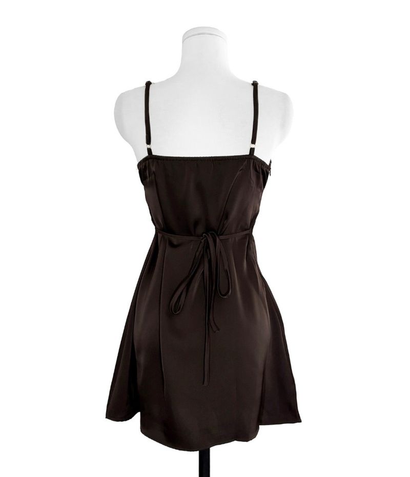 kanti pearl brown glam bustier ops