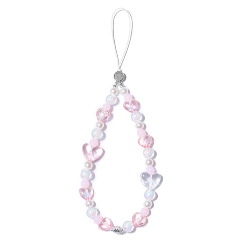PHONO PHONO（フォノフォノ）の「PINK LOVE PHONE STRAP（Fashion Accessories）」