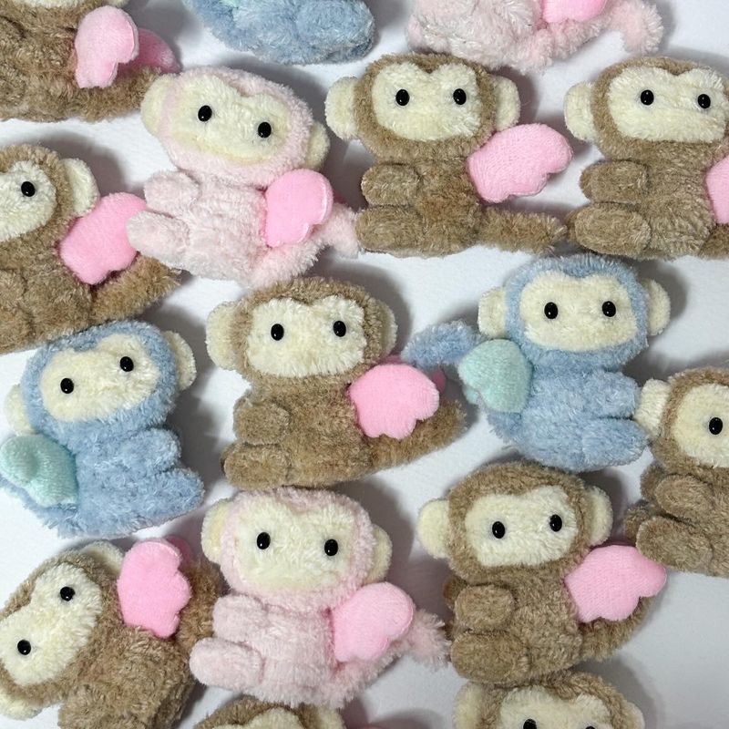Angel Ring Keyring (monkey)