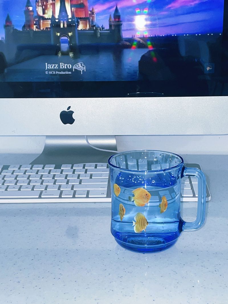 fish cup(yellow)