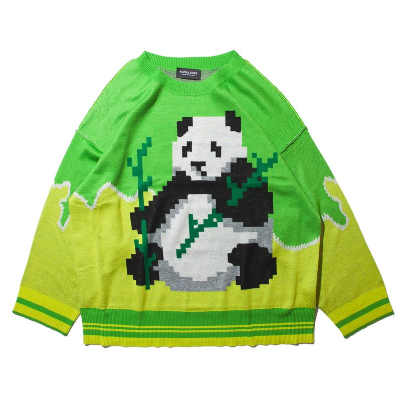 PLATEAU STUDIO（プラテウスタジオ）の「panda knit top（Tops）」