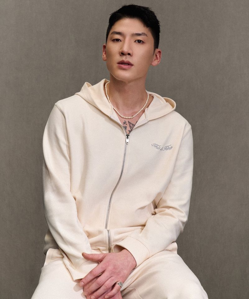 Relaxed Zip Hoodie