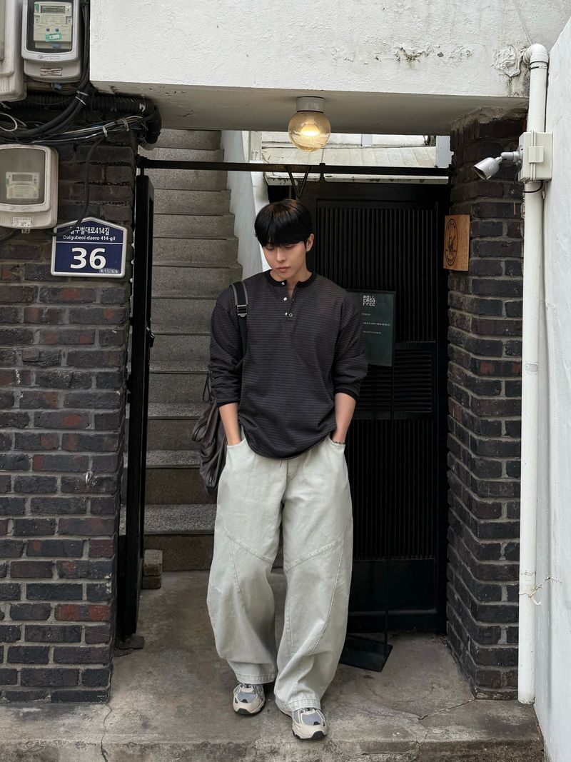 Dun strip henry tee