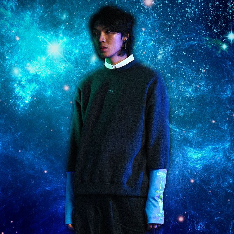 アームアーマーフリースプルオーバー[UNISEX] Arm-Warmer Fleece Pullover (Grey)