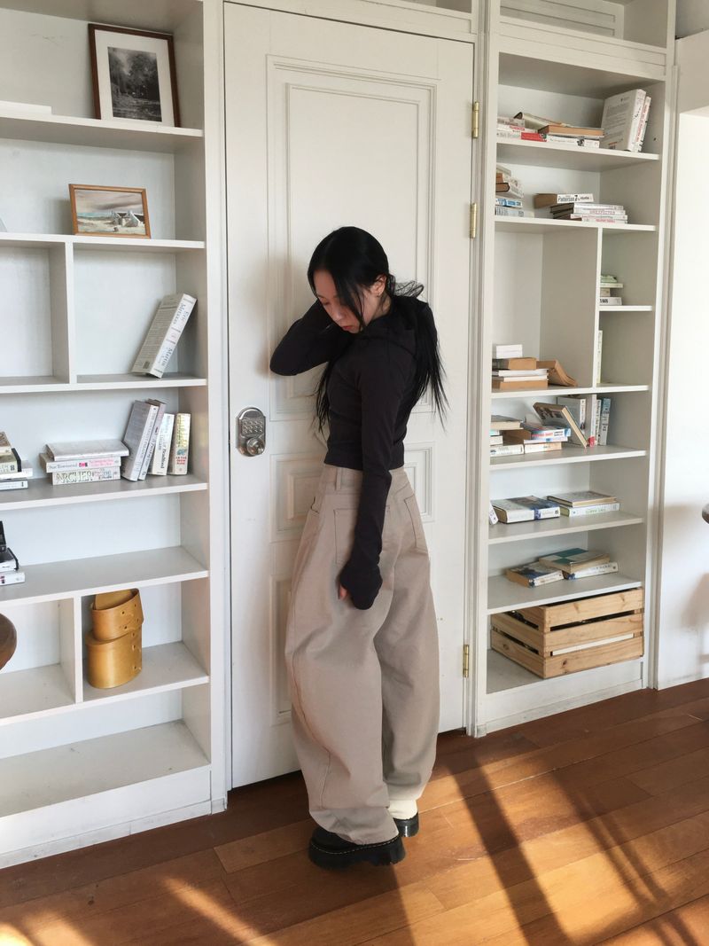 Natural Standard Balloon Pants (4c)