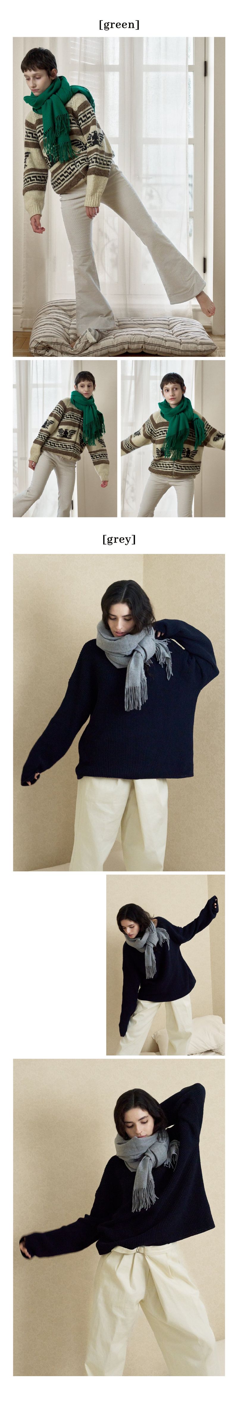 Fringie muffler_16 colors