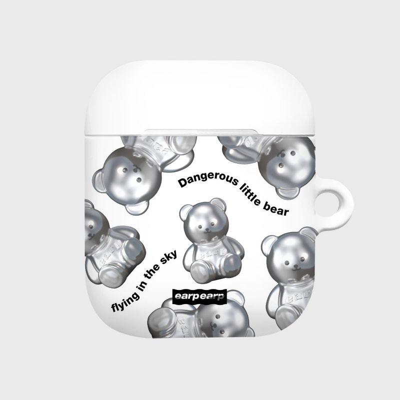 EARPEARP(アプアプ)の「STEEL COVY PATTERN-WHITE(AIR PODS-HARD)(Hats)」