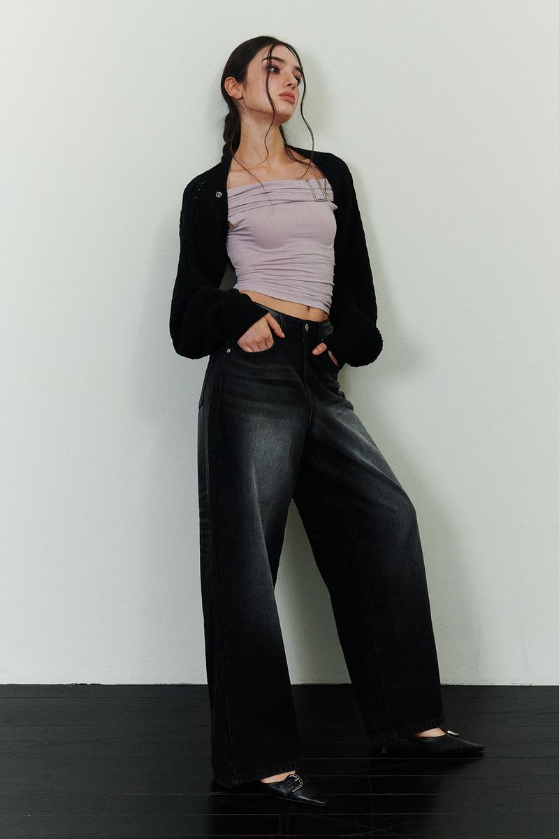 PAIN OR PLEASURE（ペインオアプレジャー）の「JADEN DENIM PANTS black（Pants）」