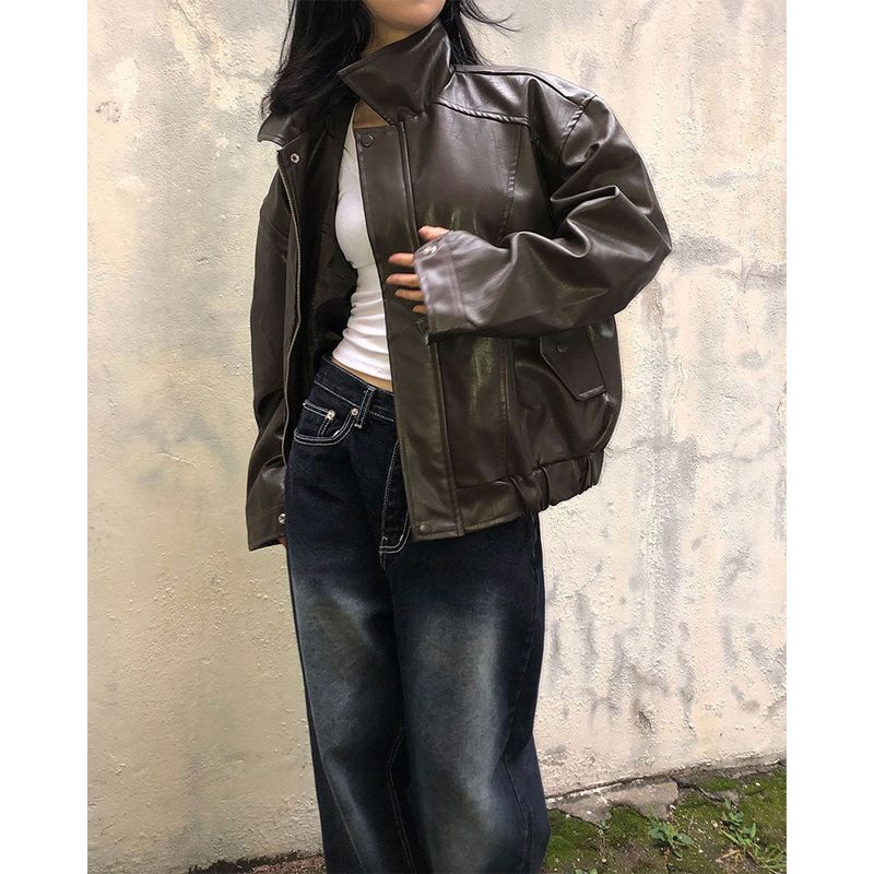 Sio Leather Jumper