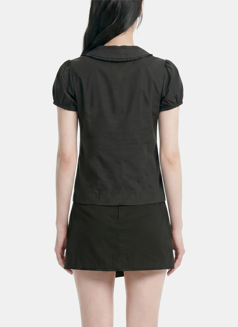 Vira Round Collar Blouse