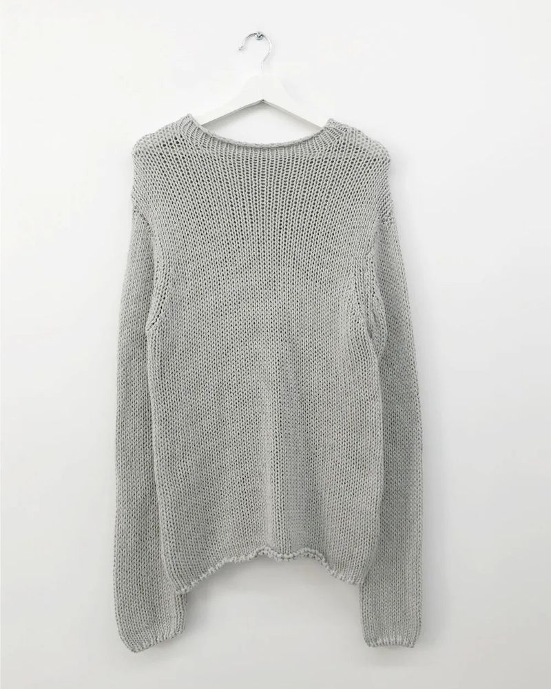 Rolled Neck Russly Knit (4color)