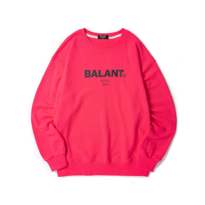 BALANT（バラント）の「Original Heavylogo Basic Sweatshirt - Pink（Tops）」