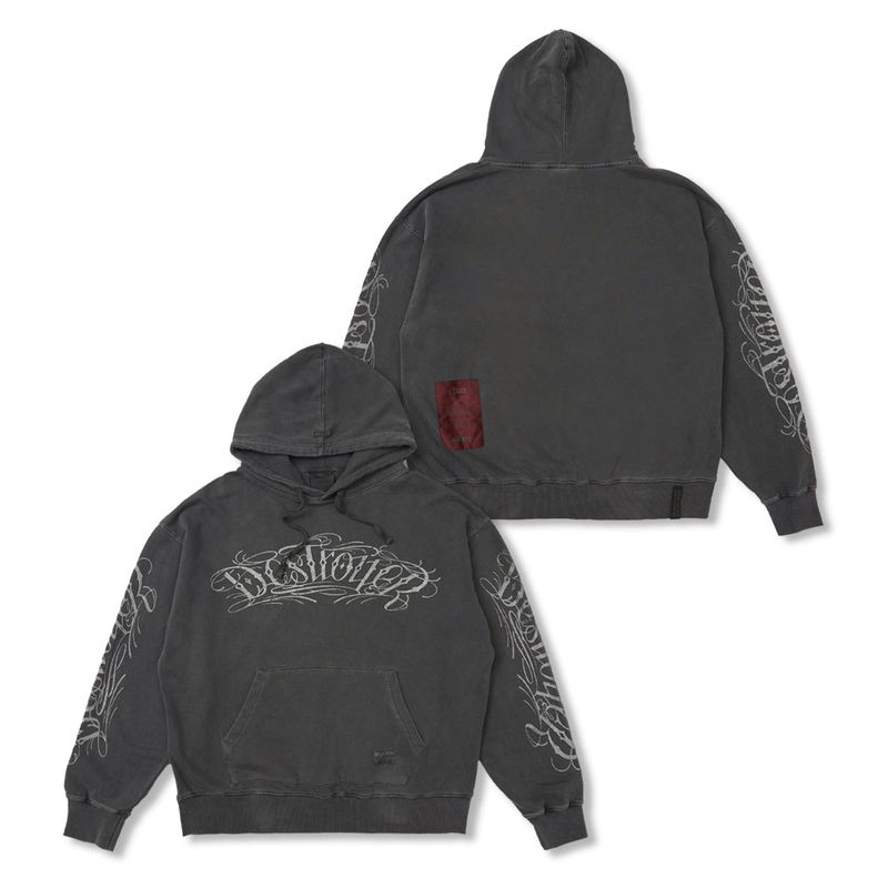 STIGMA(スティグマ)の「Destroyer Pigment Washed Oversized Hoodie Charcoal(Tops)」