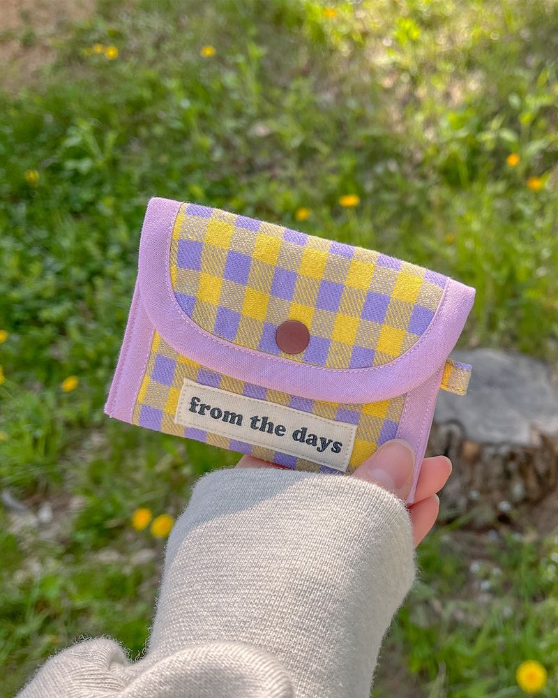 【MADE】Fabric Mini Card Wallet - S