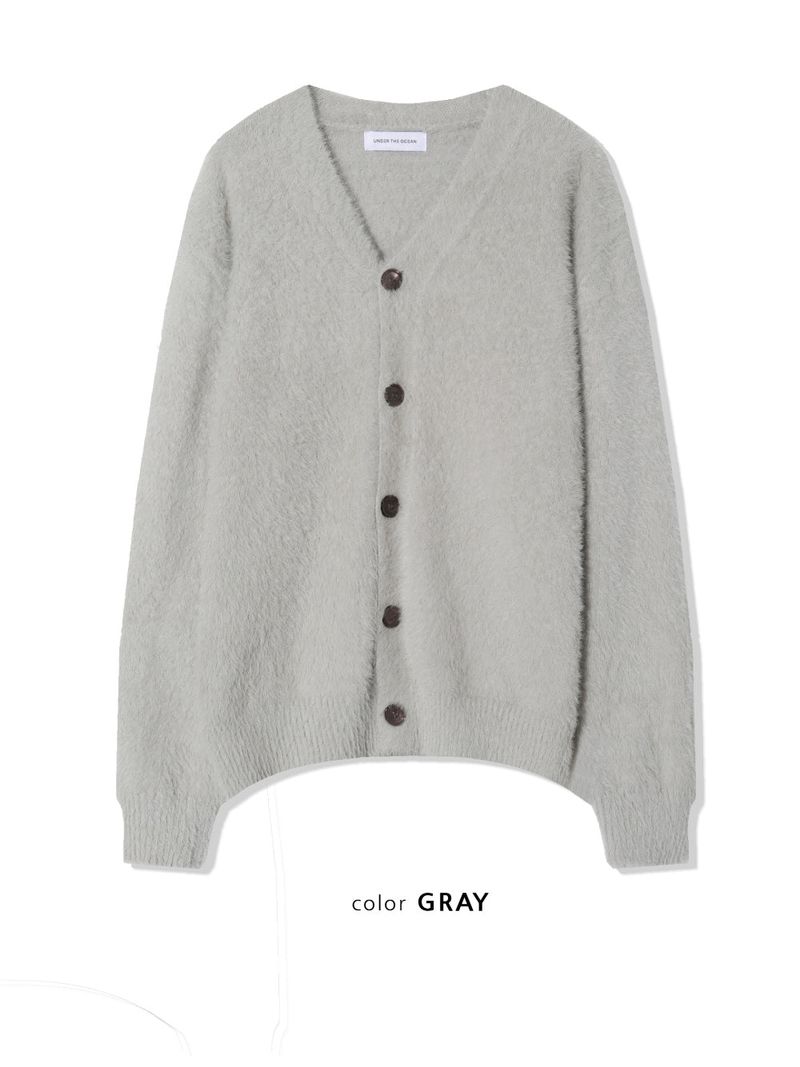 [UNISEX] Cloud Soft Angora Basic Cardigan(6color)