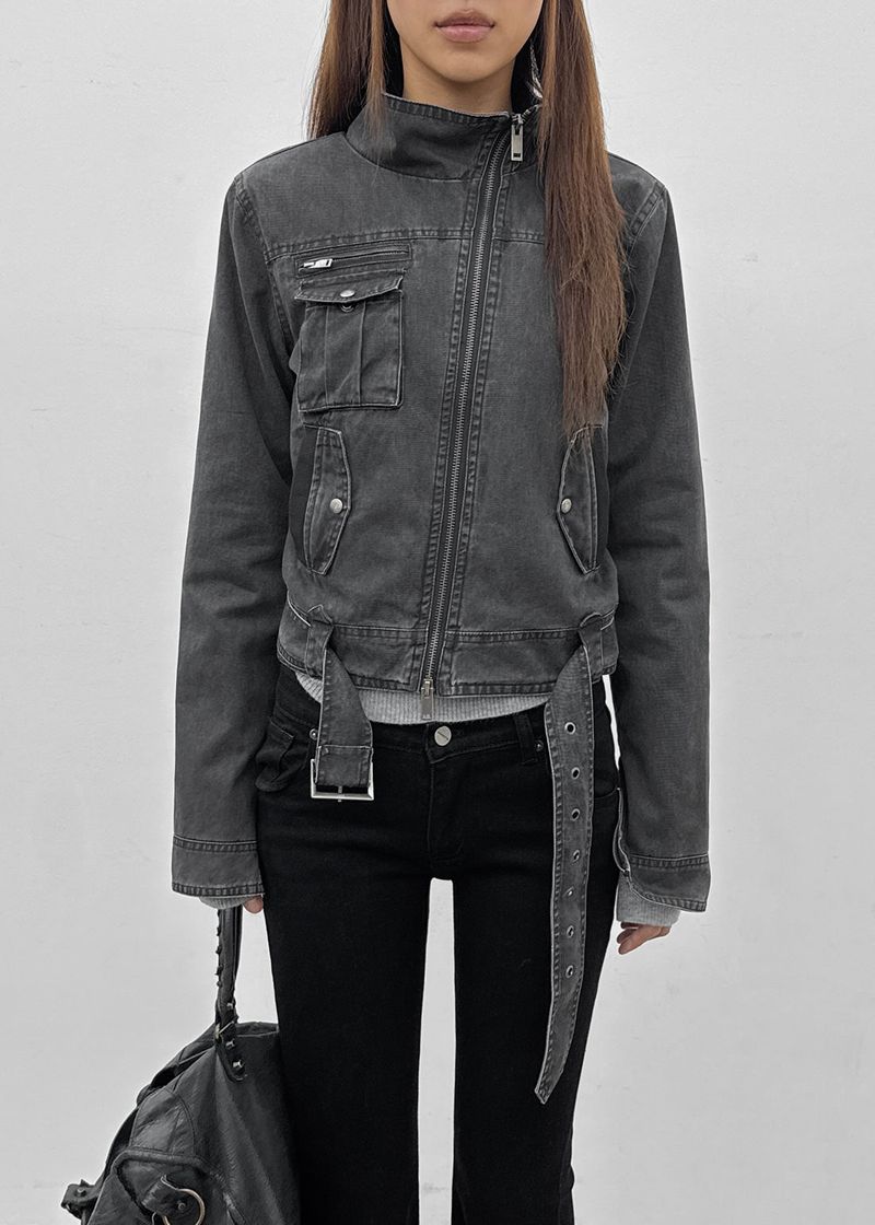 BLACKUP（ブラックアップ）の「[MADE] Wobbet High-Neck Cotton Jacket（Jackets/Outerwear）」