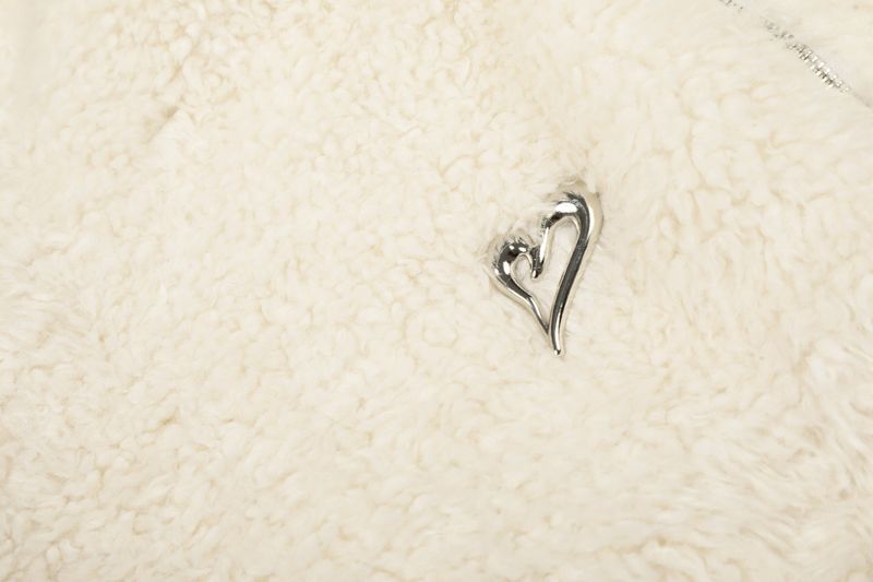 Heart Check Reversible Puffer Jumper