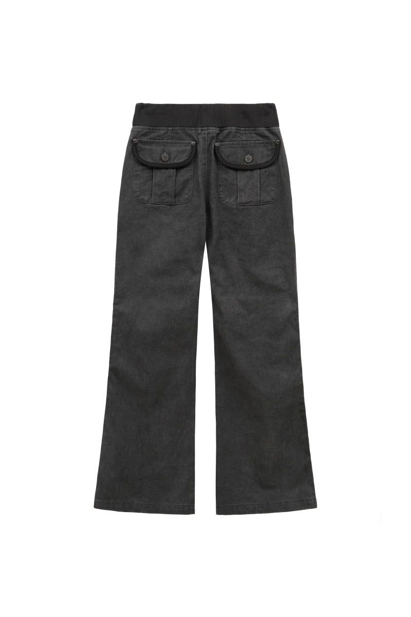 ag cotton pants (dark grey)