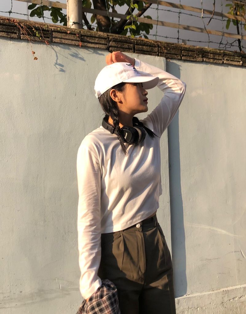 Mood basic crop t-shirt