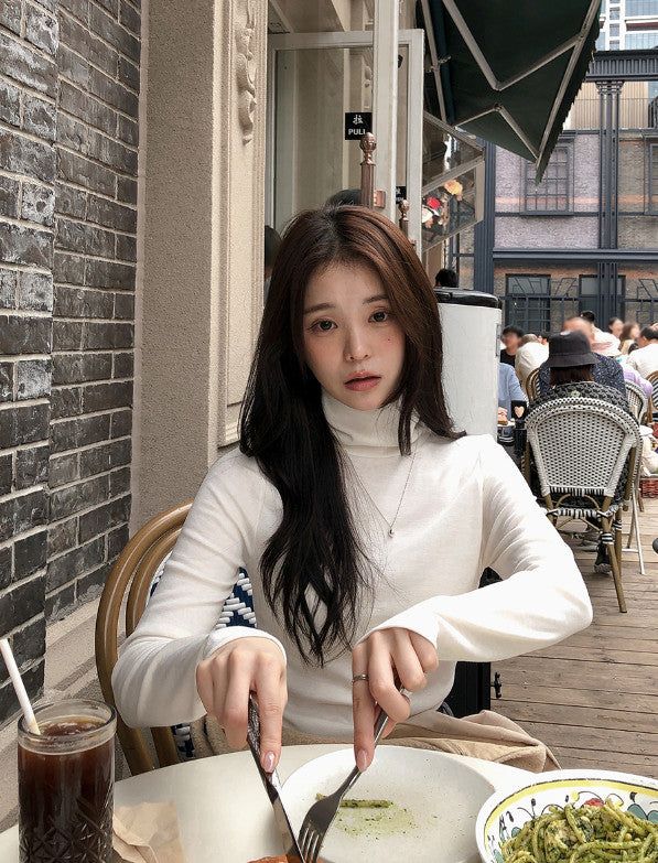 RS Basic High Neck T-Shirt (5color)
