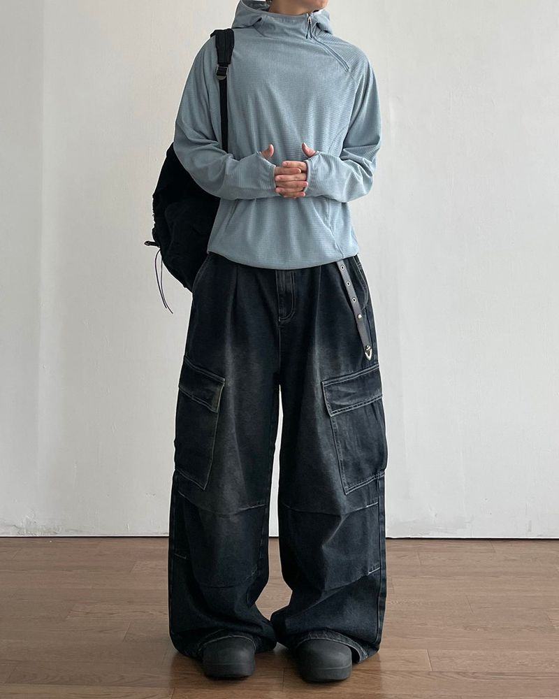 Verse Cargo Denim Pants