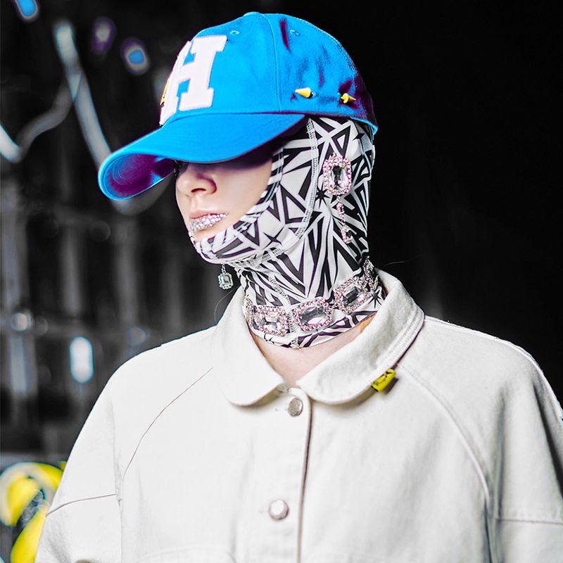 H-BALL CAP_BLUE