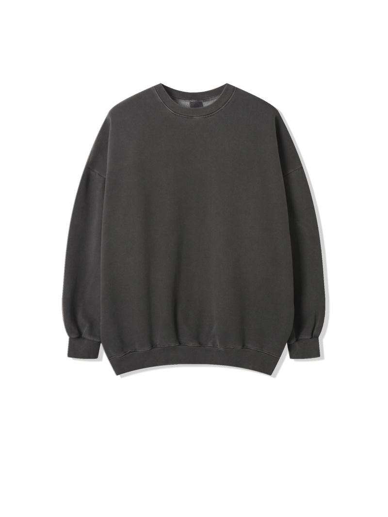Over Pigment Round Sweatshirt (No.798)