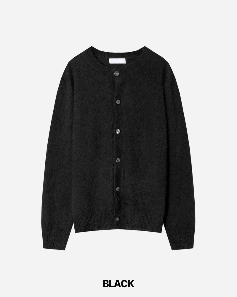 Pilling Angora Knit Cardigan