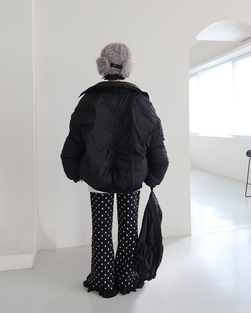 Earrings Roll Up Fur Truffer Hat