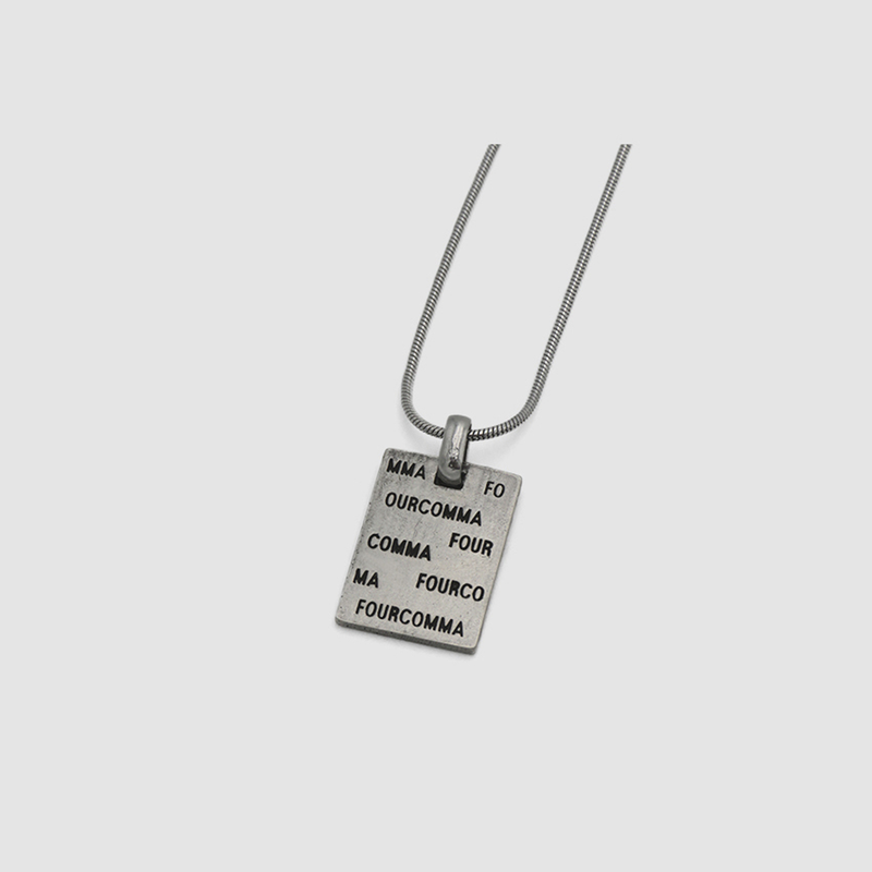4FM LOGO NECKLACE