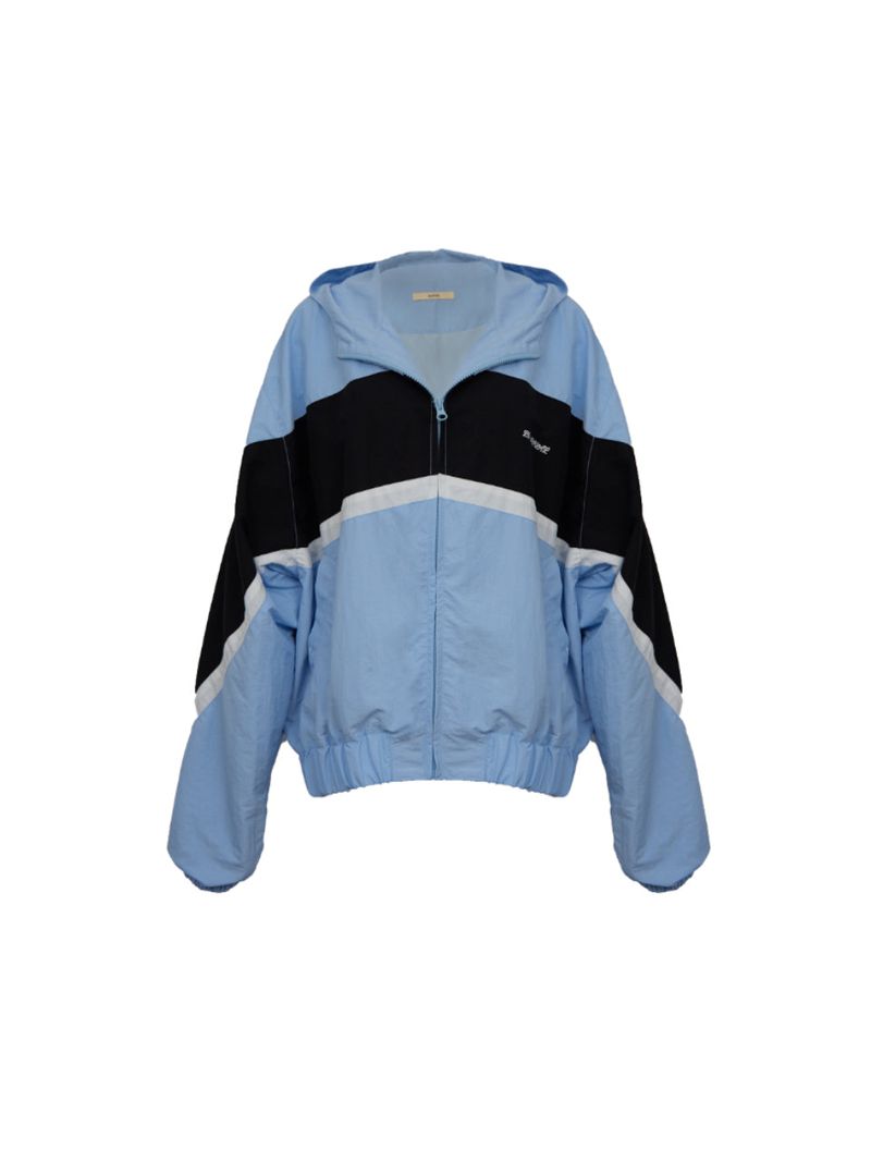 OVERFITTED MULTI COLOR HOODIE JUMPER_SKY BLUE