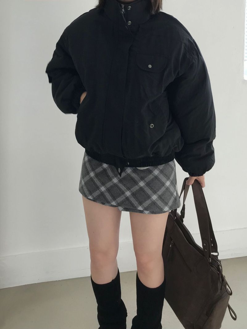 Bender High-Neck Padded Jumper (2 colors)