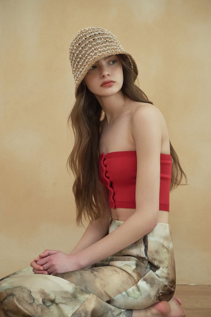DARBY bucket hat_beige