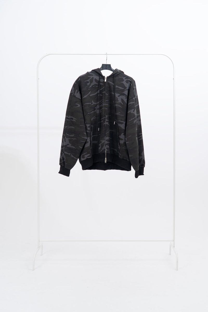 Avid Camo Hood Zip-Up